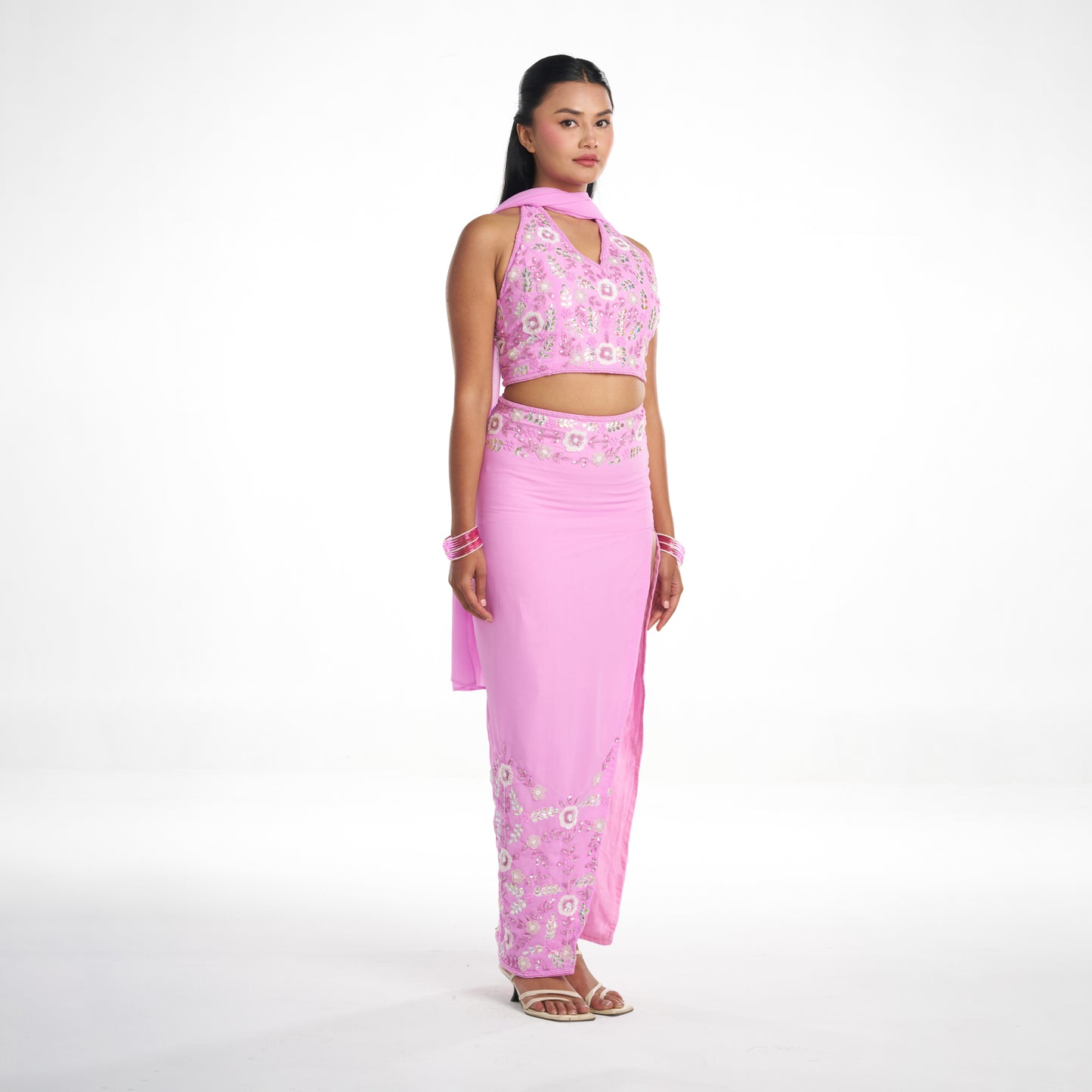 Roohi Blush Pink set