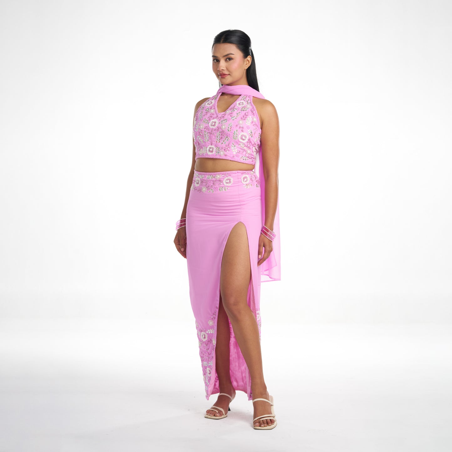 Roohi Blush Pink set